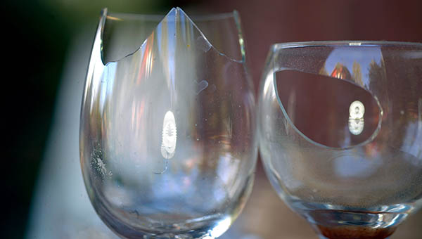 broken wine glass spiritual meaning