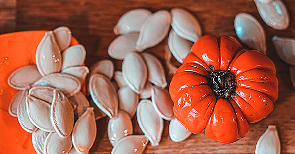 pumpkin seeds represent fertility